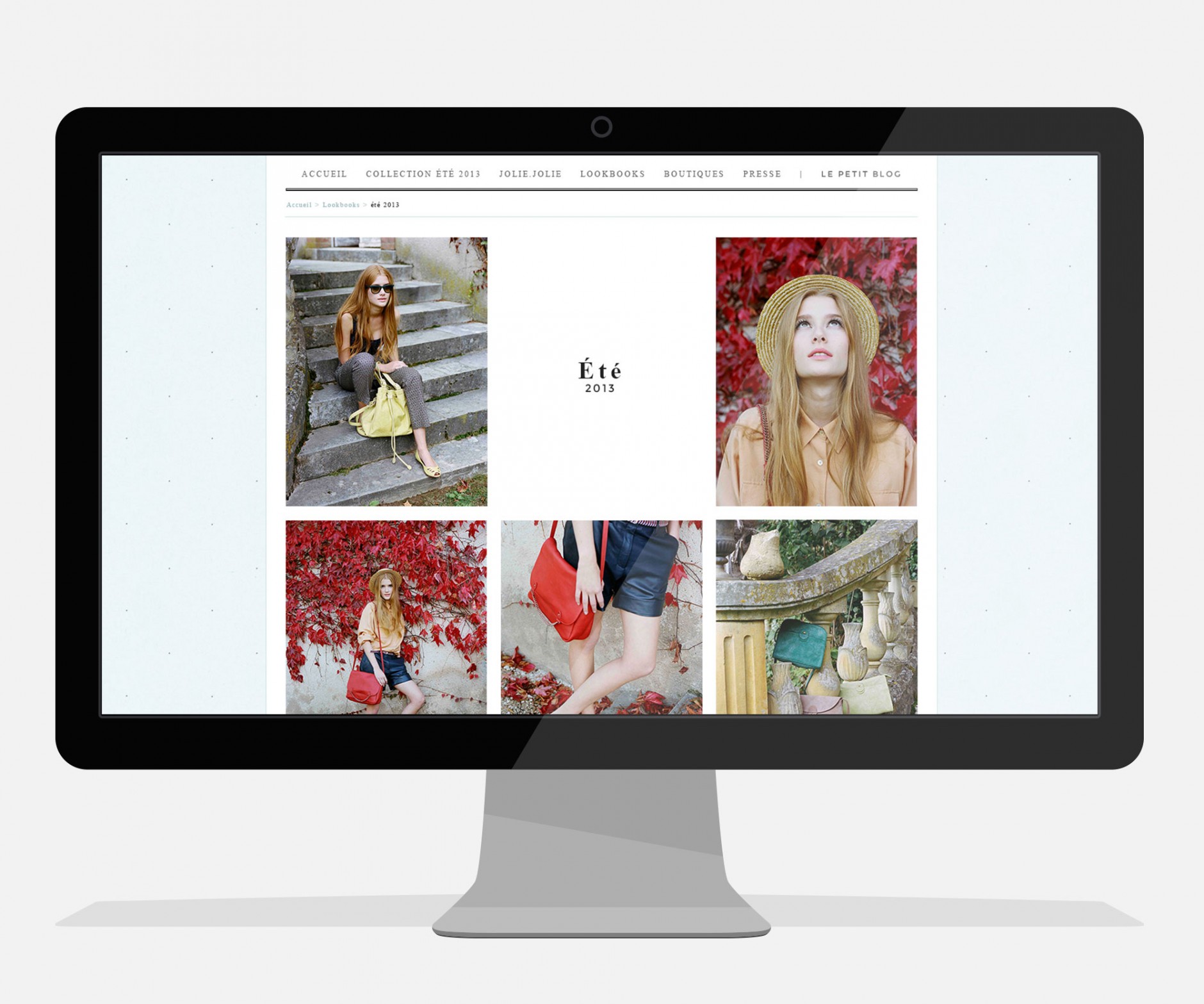 PetiteMendigote fashion webdesign site e-commerce lookbook - mael burgy